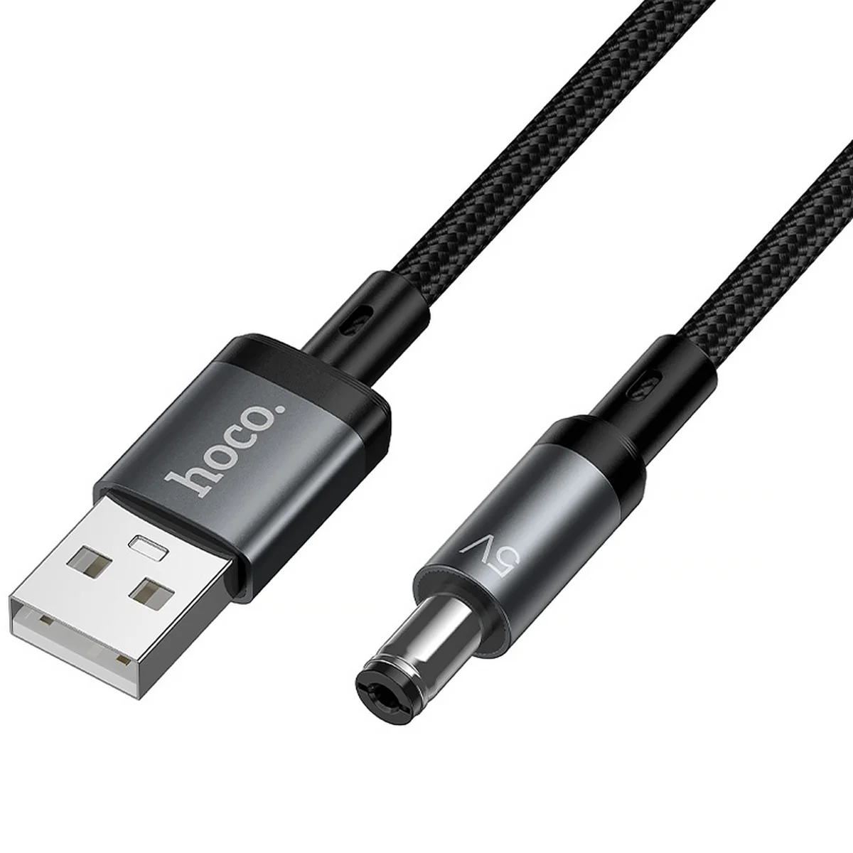 Кабель питания для роутера/модема Hoco X129 Advantage USB-DC 5V (1m) Black