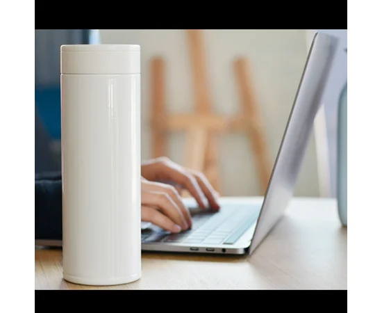 Термокружка Moikit с дисплеем и датчиком температуры Белый