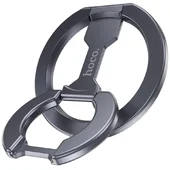 Магнітний тримач Hoco GH9 Double-ring Metal gray