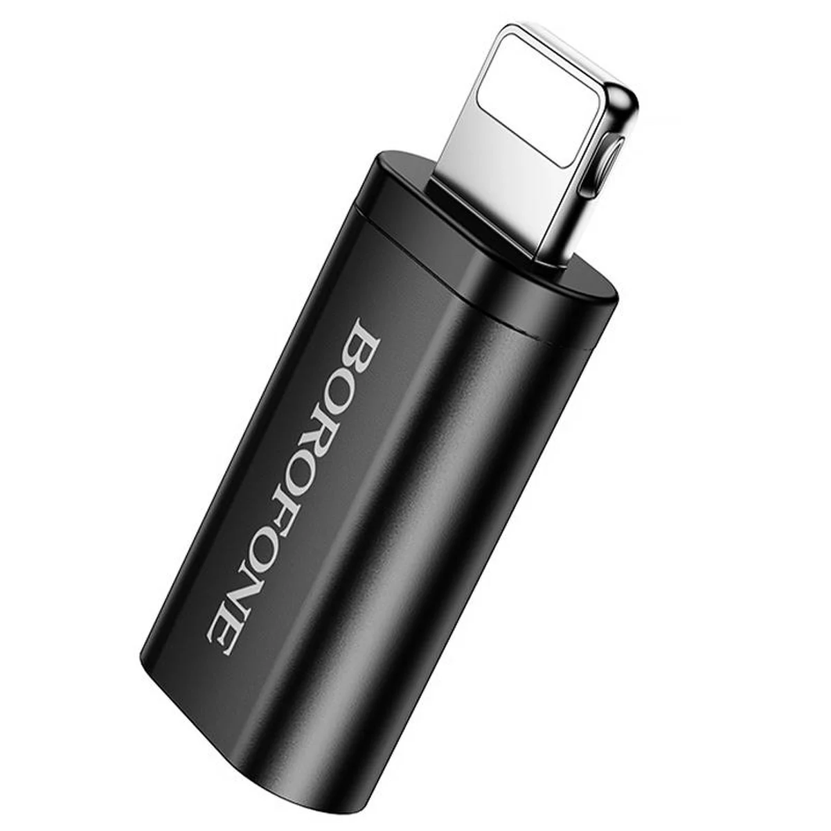 Переходник Borofone BV26A Lightning Male to Type-C Female USB2.0 Black