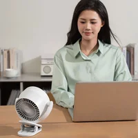 Настольный вентилятор F7 с зажимом 4000mAh White