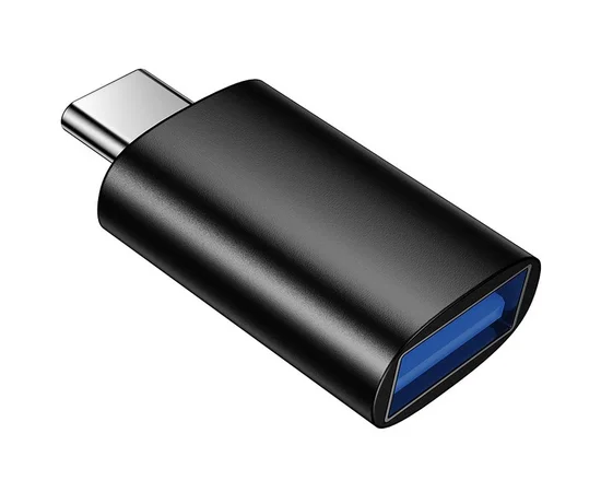 Переходник Borofone BV26C Type-C Male to USB Female USB3.0 Black