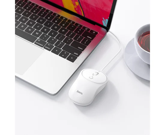 Мышь Hoco GM13 Esteem Белый