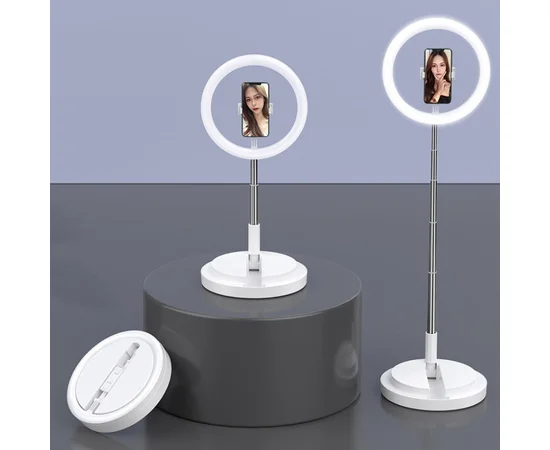Кольцевая LED-лампа для селфи Usams US-ZB120 Белый