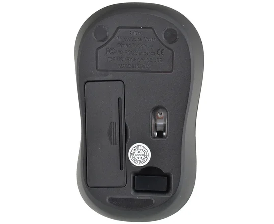 Мышь беспроводная MOUSE M185 Черный