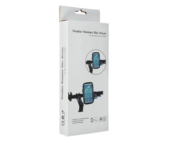Велосипедный держатель для смартфонов 4.7" Черный