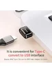 Переходник Baseus USB Male To Type-C Female Adapter Converter 5A (CAAOTG) Черный