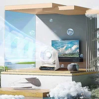 Настольный вентилятор F16 Smart 4000mAh White