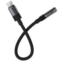 Переходник Acefast J12 Type-C male to AUX 3.5mm female Black