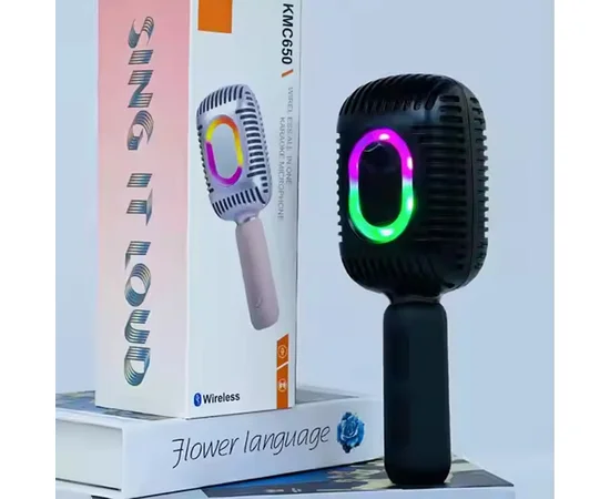 Караоке Микрофон-колонка KMC650 Black