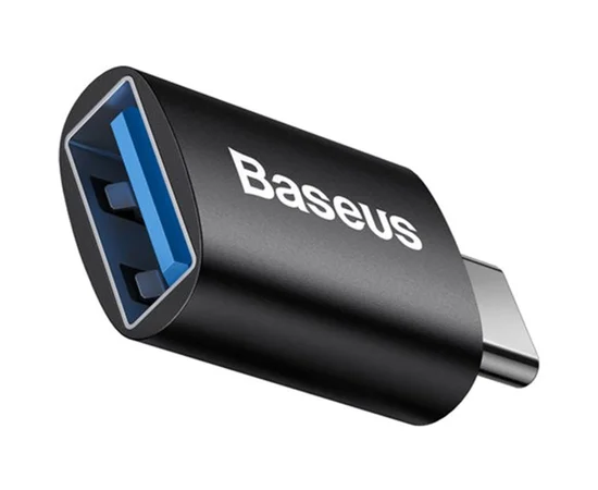 Переходник Baseus Ingenuity Series Mini Type-C to USB 3.1 (ZJJQ000001) Black