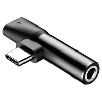Переходник Baseus L41 Type-C to Type-C + 3.5mm (CATL41) Черный