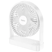 Настольный вентилятор Hoco HX65 ultra-thin desktop fan 2000 mAh White