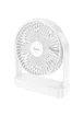 Настольный вентилятор Hoco HX65 ultra-thin desktop fan 2000 mAh White