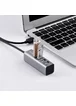 Переходник HUB Hoco HB1 USB 4 port (1m) Серый
