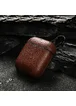 Кожаный футляр Leather series для наушников AirPods Коричневый