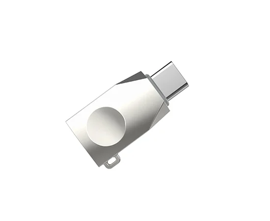 Переходник Hoco UA9 USB OTG to Type-C Стальной