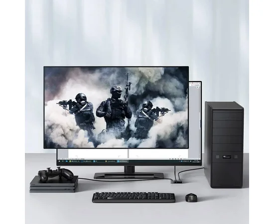 Переходник HUB Baseus Matrix HDMI Switcher (CAHUB-BC0G) Space Gray