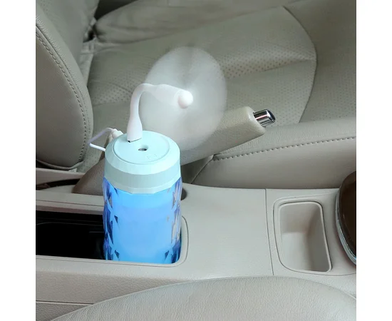 Увлажнитель воздуха Color Diamond c LED подсветкой (lamp+fan) Голубой