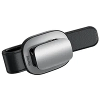 Держатель в машину для очков Baseus Platinum Vehicle (champing type) (ACYJN) Серебряный