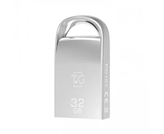 Флеш-драйв USB Flash Drive T&G 107 Metal Series 32GB Серебряный