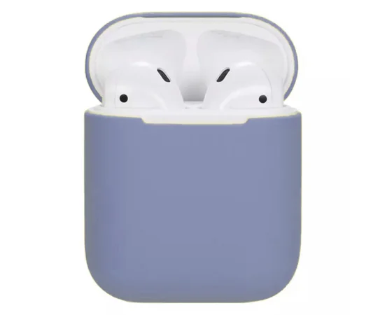 Футляр для наушников Airpods Ultra Slim Серый / Lavender Gray