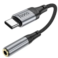 Переходник Hoco LS36 Fresh Type-C to 3,5 AUX Black