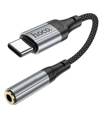 Переходник Hoco LS36 Fresh Type-C to 3,5 AUX Black