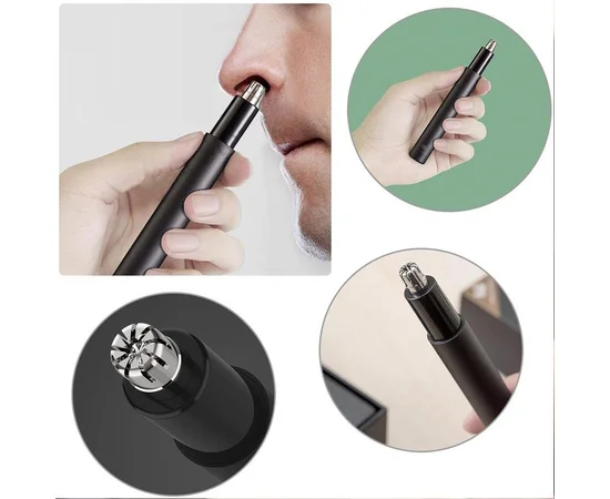 Триммер для носа Xiaomi Handx Rejuvenating Mini Nose Hair Trimmer (1xAAA) (HN1) Черный