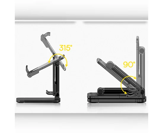 Регулируемая подставка для телефона/планшета Usams US-ZJ059 Черный