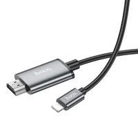 Переходник Hoco UA27 HD Lightning to HDMI (2m) Metal gray