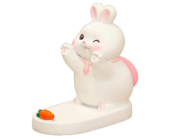 Підставка для телефону Funny Animals Rabbit With Carrot