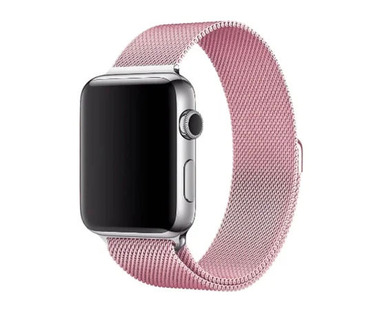 Ремінець Milanese Loop Design для Apple watch 38mm / 40mm Rose Pink