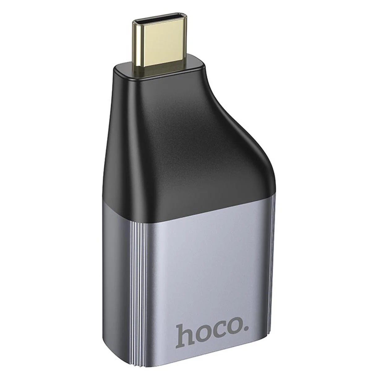 Переходник Hoco UA33 Type-C to HDTV Metal grey