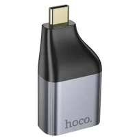 Переходник Hoco UA33 Type-C to HDTV Metal grey