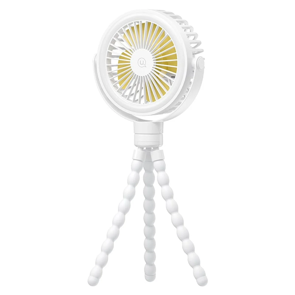 Портативный вентилятор Usams ZB289 Baby Stroller fan 2000mAh White