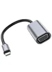 Переходник Hoco UA21 Origin Type-C to VGA Metal gray
