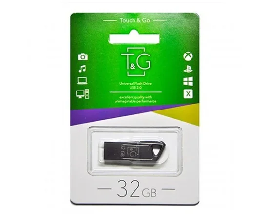 Флеш-драйв USB Flash Drive T&G 114 Metal Series 32GB Серебряный