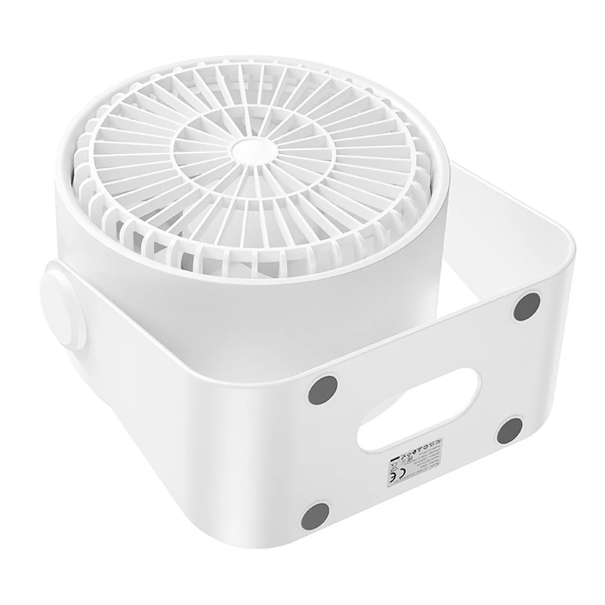 Настольный вентилятор Hoco HX66 desktop circulating fan 3000 mAh White