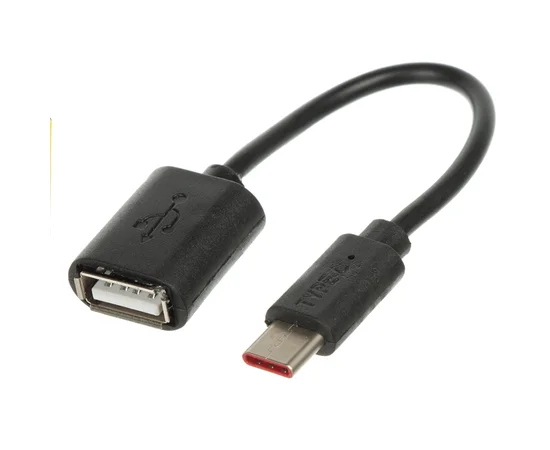 Переходник USB OTG - Type-C S-k07 Черный