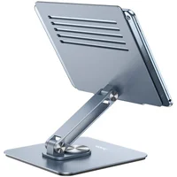 Подставка настольная Hoco PH52 Plus Might metal rotating Metal gray