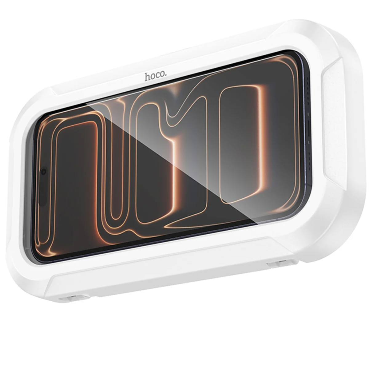 Водонепроницаемый держатель Hoco HD16 Wave настенный White