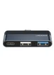 Переходник HUB Usams US-SJ490 Type-C Mini Hub (2USB port + Type-C) Темно-серый
