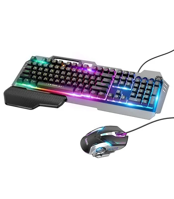 Ігрова клавіатура + миша Hoco GM12 Чорний