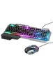 Игровая клавиатура + мышь Hoco GM12 Черный