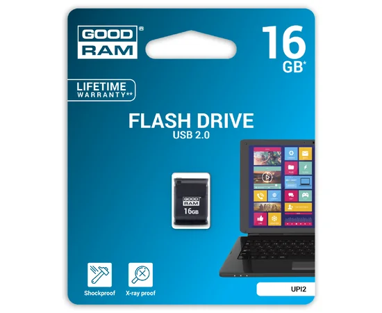 Флеш накопитель USB 16GB GOODRAM UPI2 Черный