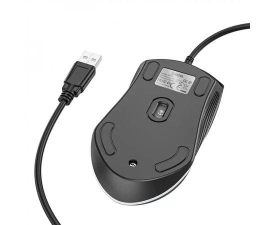 Мышь Hoco GM19 Enjoy gaming luminous wired Black