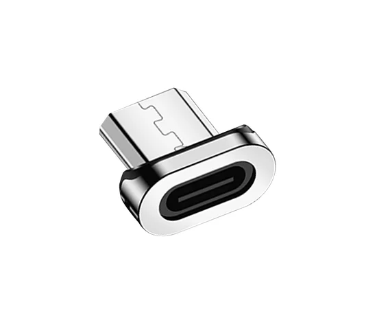 Адаптер для магнитного кабеля Usams U28 Micro USB Серебряный