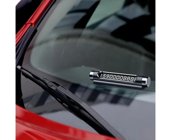 Парковочная карта Baseus Temporary Parking Number Card Черный
