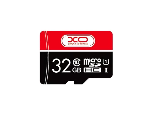 Карта памяти XO microSDHC 32 GB Class 10 + SD adapter Черный